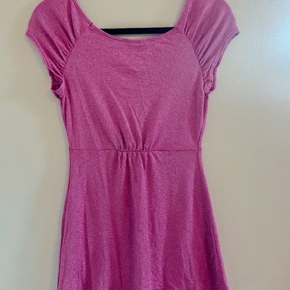 Michael Stars Maternity Top | Purple Shimmer - Picture 6 of 6